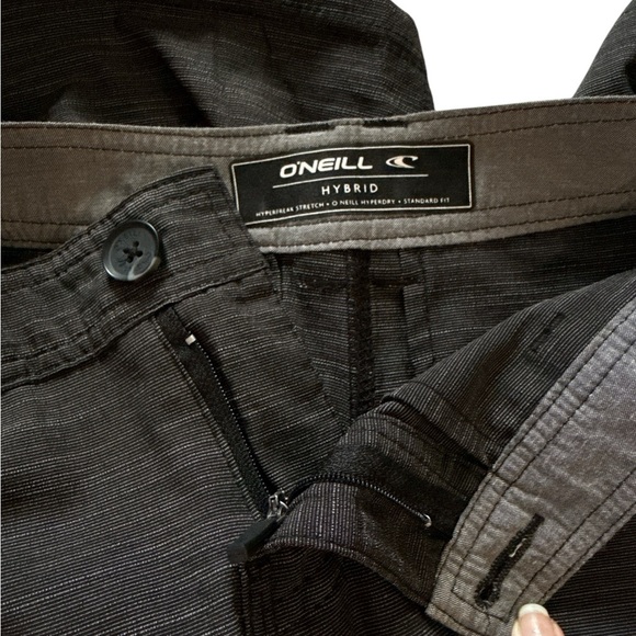 3/$20 O’Neill Boys Hybrid Quick-Dry Stretch Shorts Heather Black Size 24 Classic - Picture 7 of 9